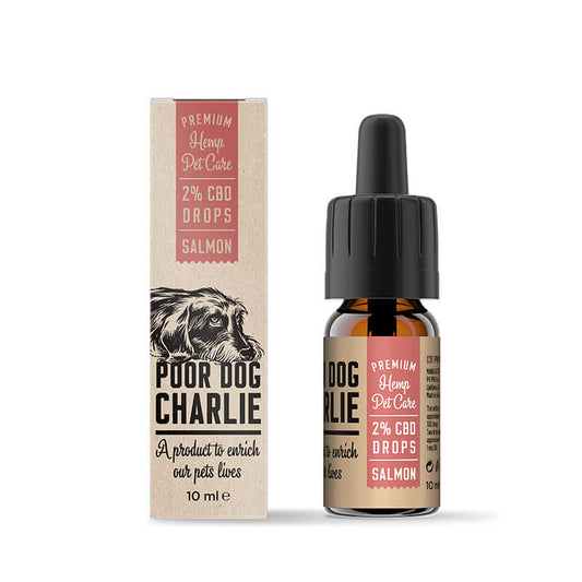 Poor Dog Charlie Dogs 2% CBD – Bacon